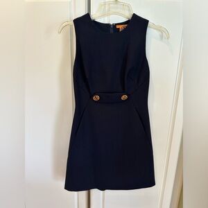 Tory Burch Navy Dress, size 2